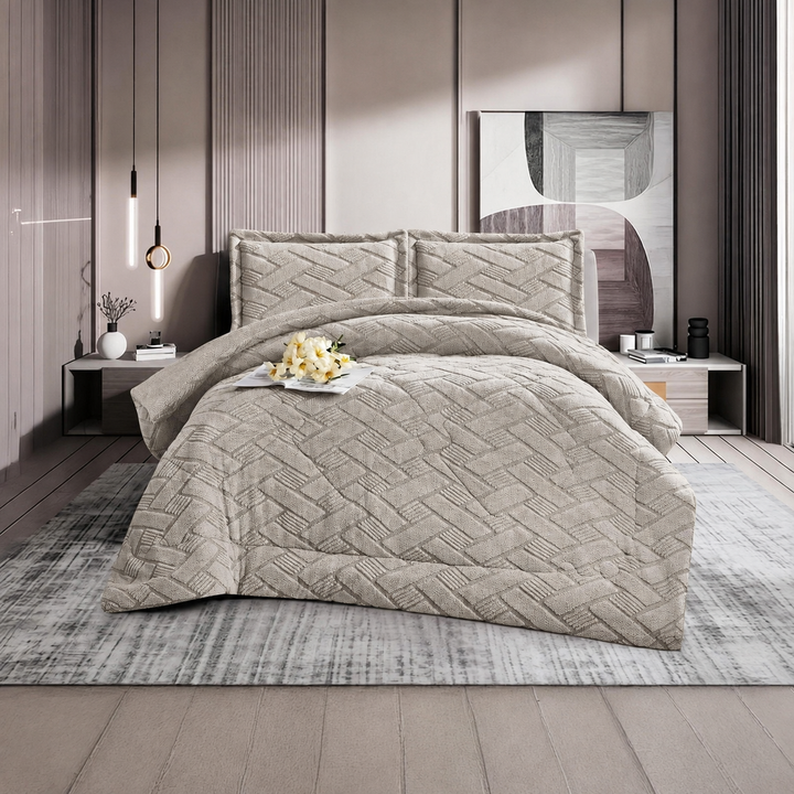 Coverlet Mohair Fur Available in King & Single Half | 11 Colors