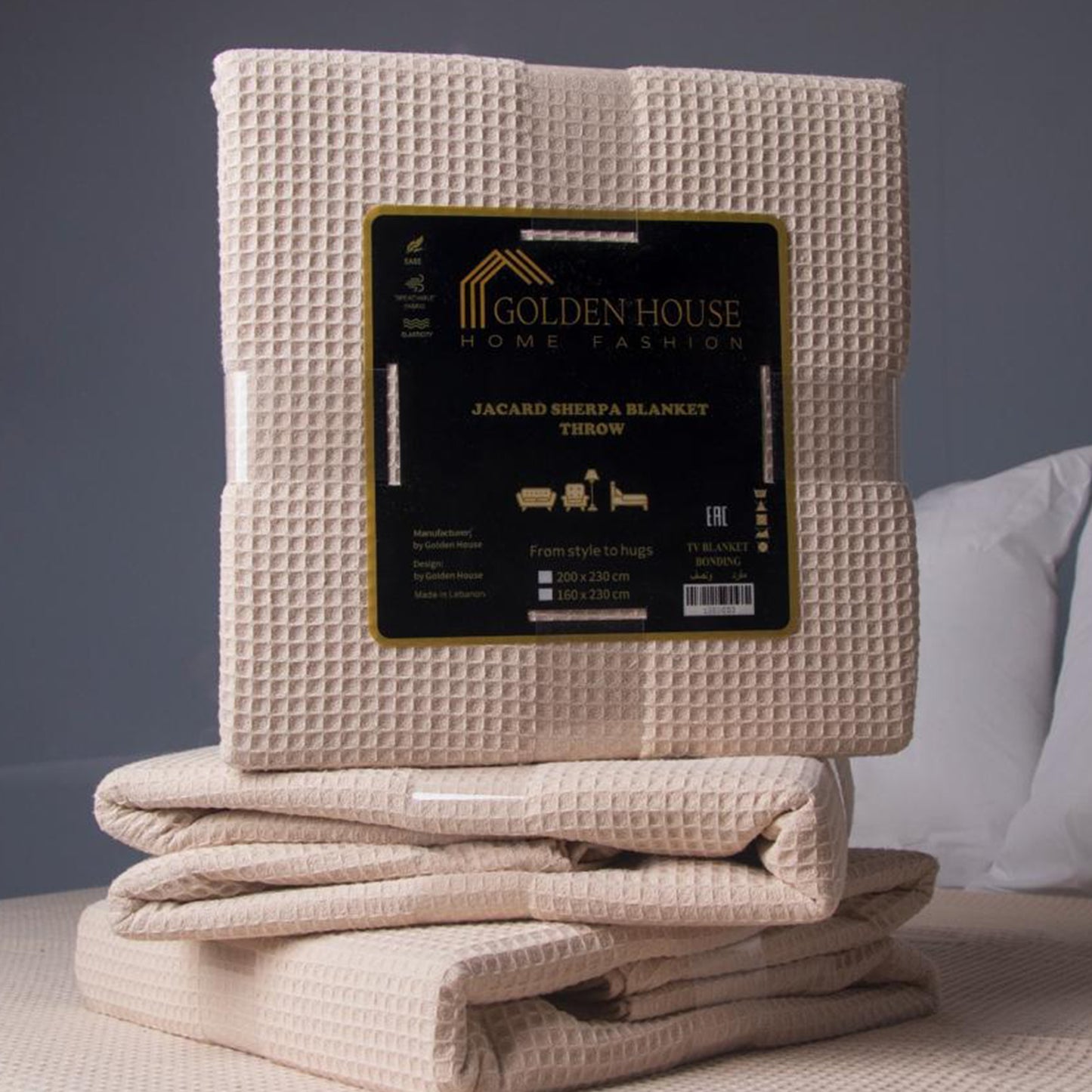 Piqué Bed Cover | Turkish Cotton 100% | Soft & Wash-Safe | Available in 2 Sizes