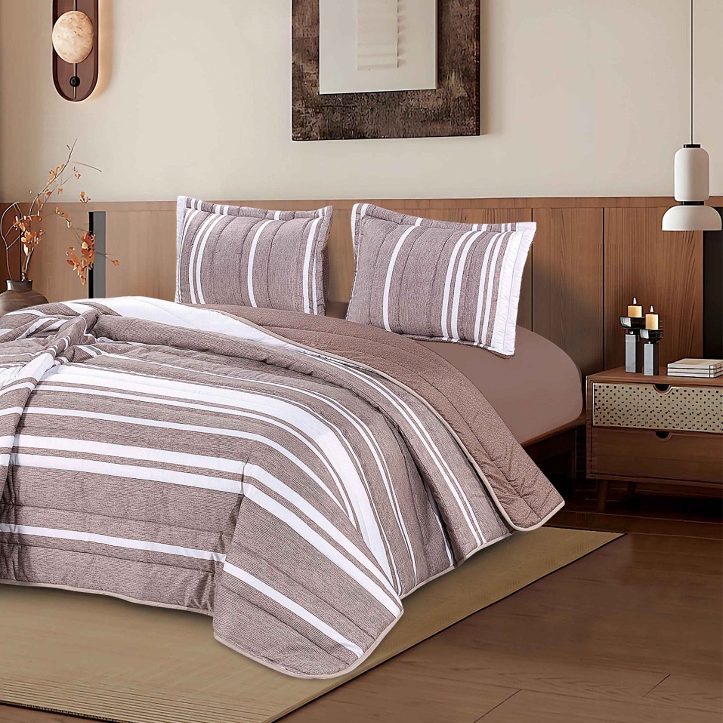Bedspread | Cotton 100% | Available in 2 Sizes | Single half 2 pieces | King size 3 pieces