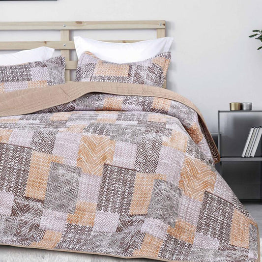 Summer Bed Spread – 100% Cotton Available in King Size (3 Pieces)