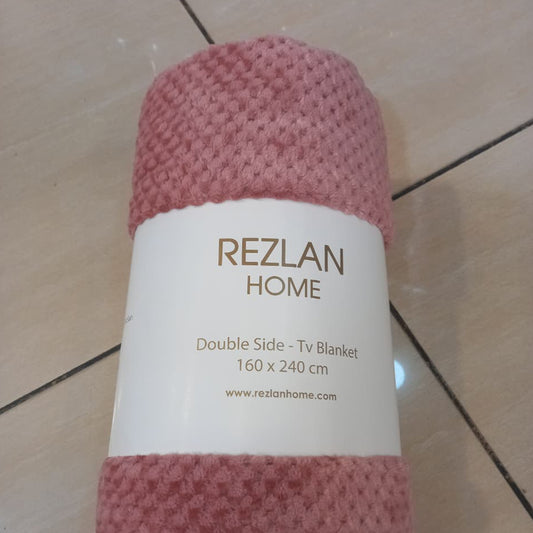 Rolled Blanket | 300 GSM | 160×230 cm | Soft & Lightweight