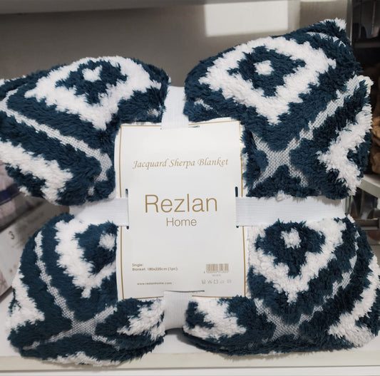 Rabbit Fur Throw Blanket | Ultra Soft & Warm | Available in Single size