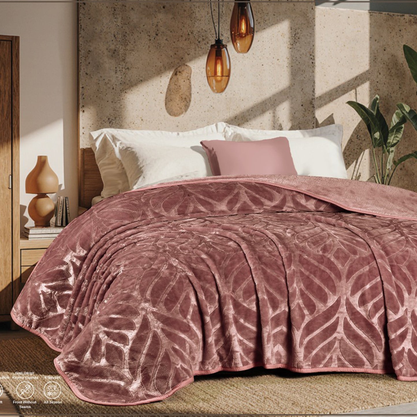 Mohair Blanket | High Quality | 180×220 cm | Soft & Warm