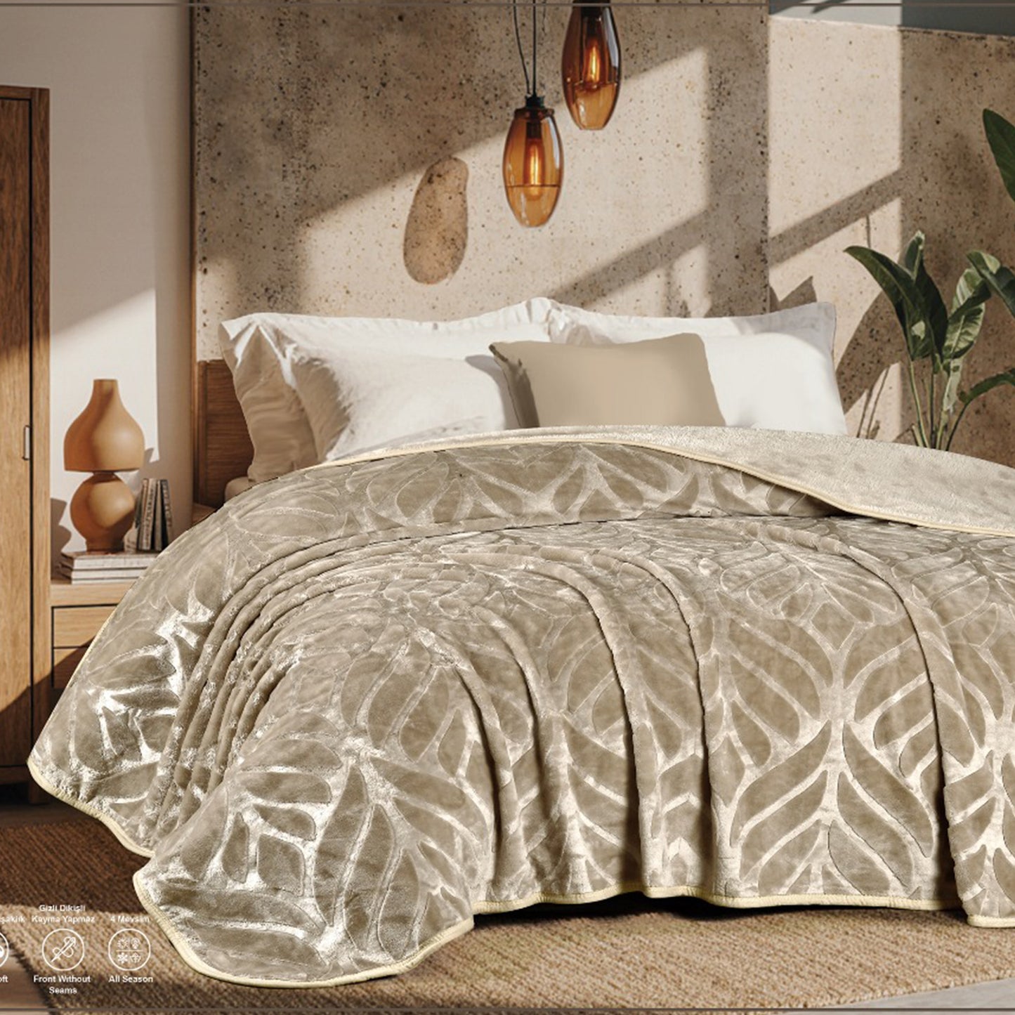 Mohair Blanket | High Quality | 180×220 cm | Soft & Warm