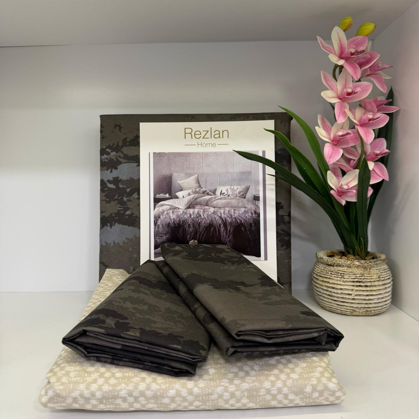 Bed Set | Patterned | Double Size | Microfiber | 4 Pieces