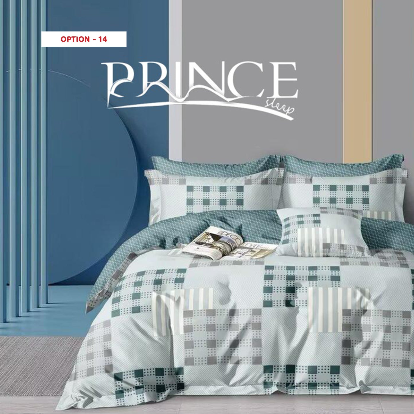 Bed set Microfiber Available in 3 Sizes Single half 3 pieces Double size 4 pieces King size 4 pieces