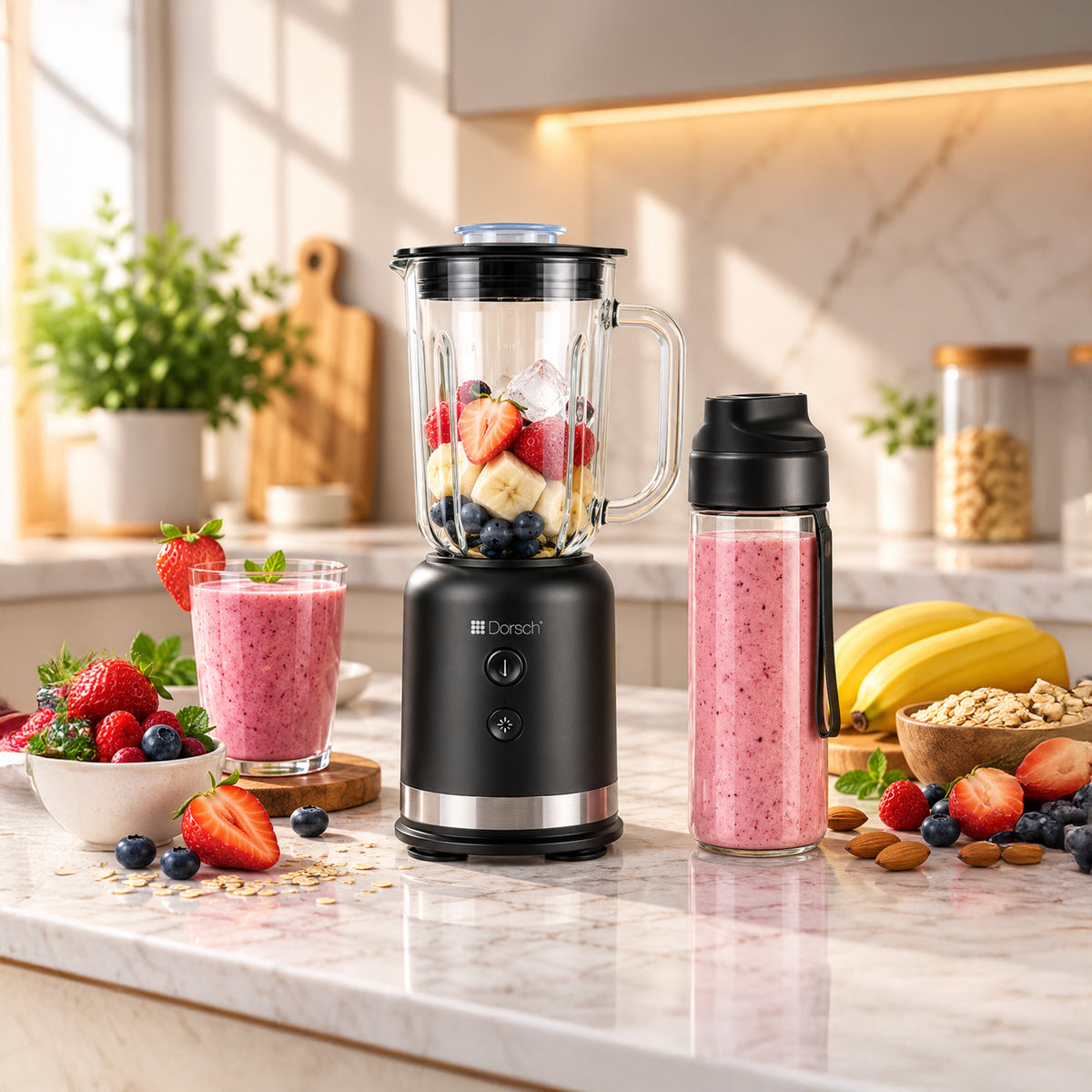 Mini Juicer Dorsch 350W – On-the-Go Bottle | DH-07410