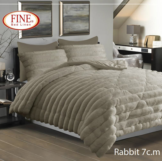 RABBIT Mohair Winter Coverlet – King Size (7 Pieces)