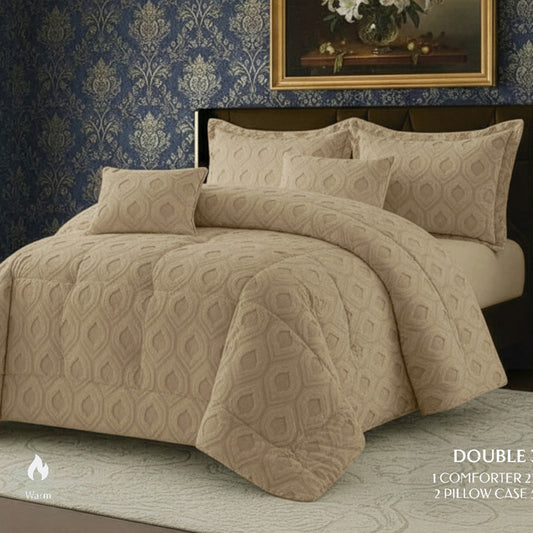 Winter Coverlet Mohair Fur – King Size (3 Pieces)