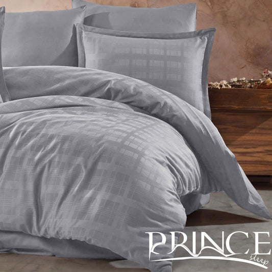 Bed set Cotton 100% Jacquard Available in 2 Sizes Single half 3Pcs & Double size 4Pcs