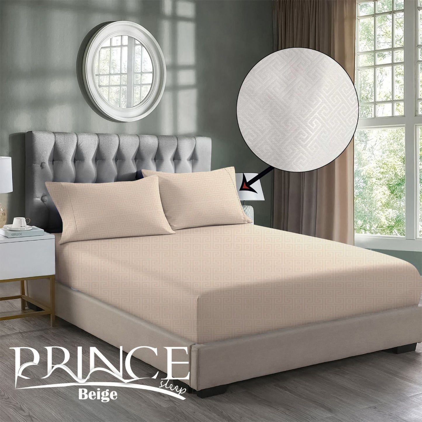 Fitted Sheet | Microfiber | Available in 3 Sizes | Single half 4 pieces | Double size 3 pieces | King size 3 pieces