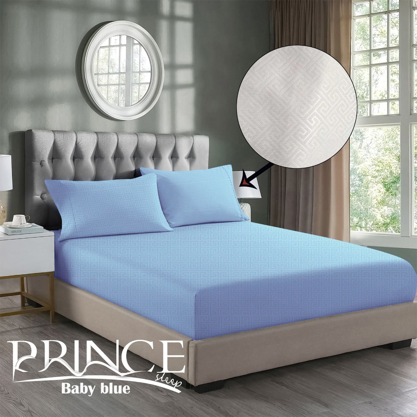 Fitted Sheet | Microfiber | Available in 3 Sizes | Single half 4 pieces | Double size 3 pieces | King size 3 pieces