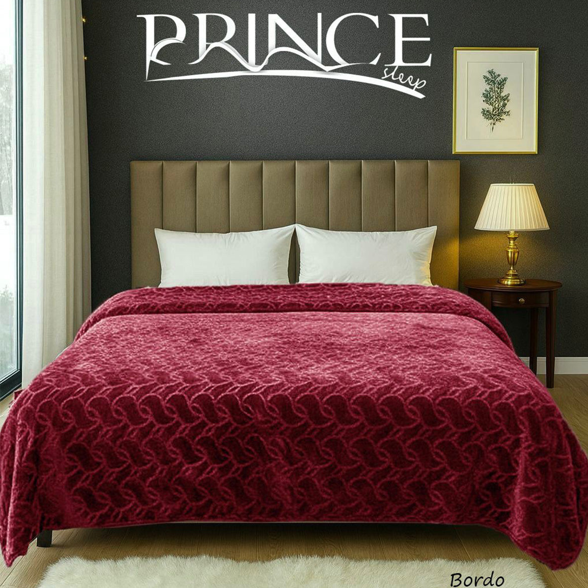 Blanket Winter Mohair Single Half - (1 Piece)