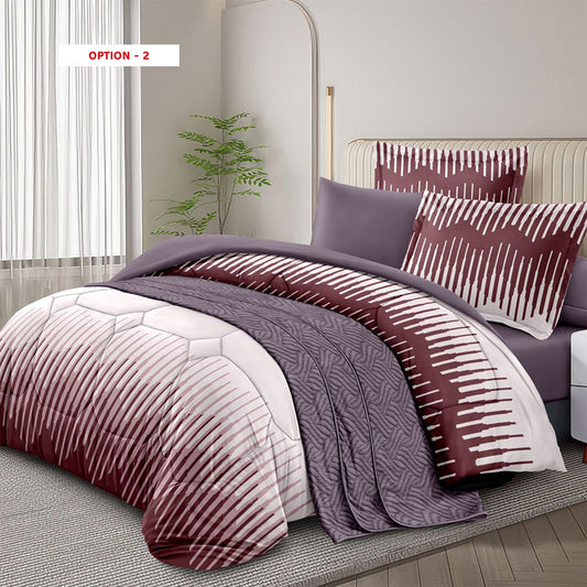 Comforter Set cotton 100% – King Size 6Pcs