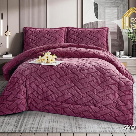 Winter coverlet mohair fur double face – Available in Two Sizes