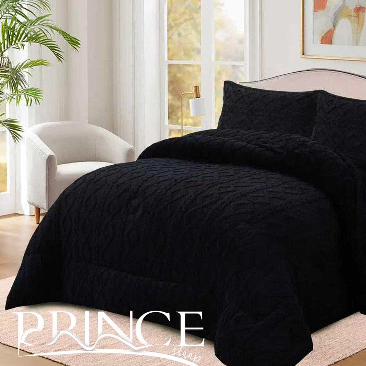 Winter coverlet mohair fur double face – Available in King size