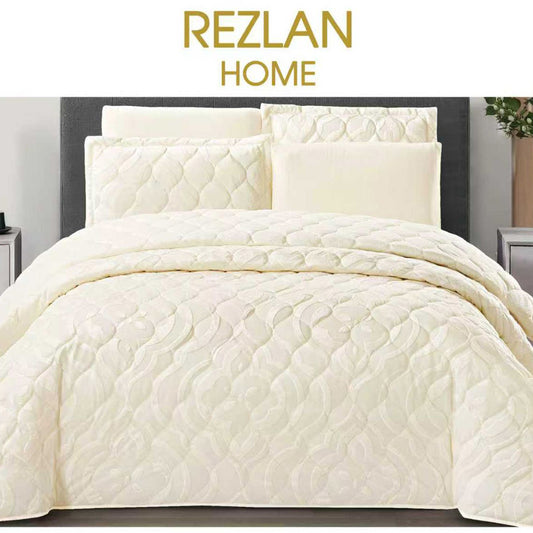 Bed Spread 100% cotton jacquard fabric 6PCS