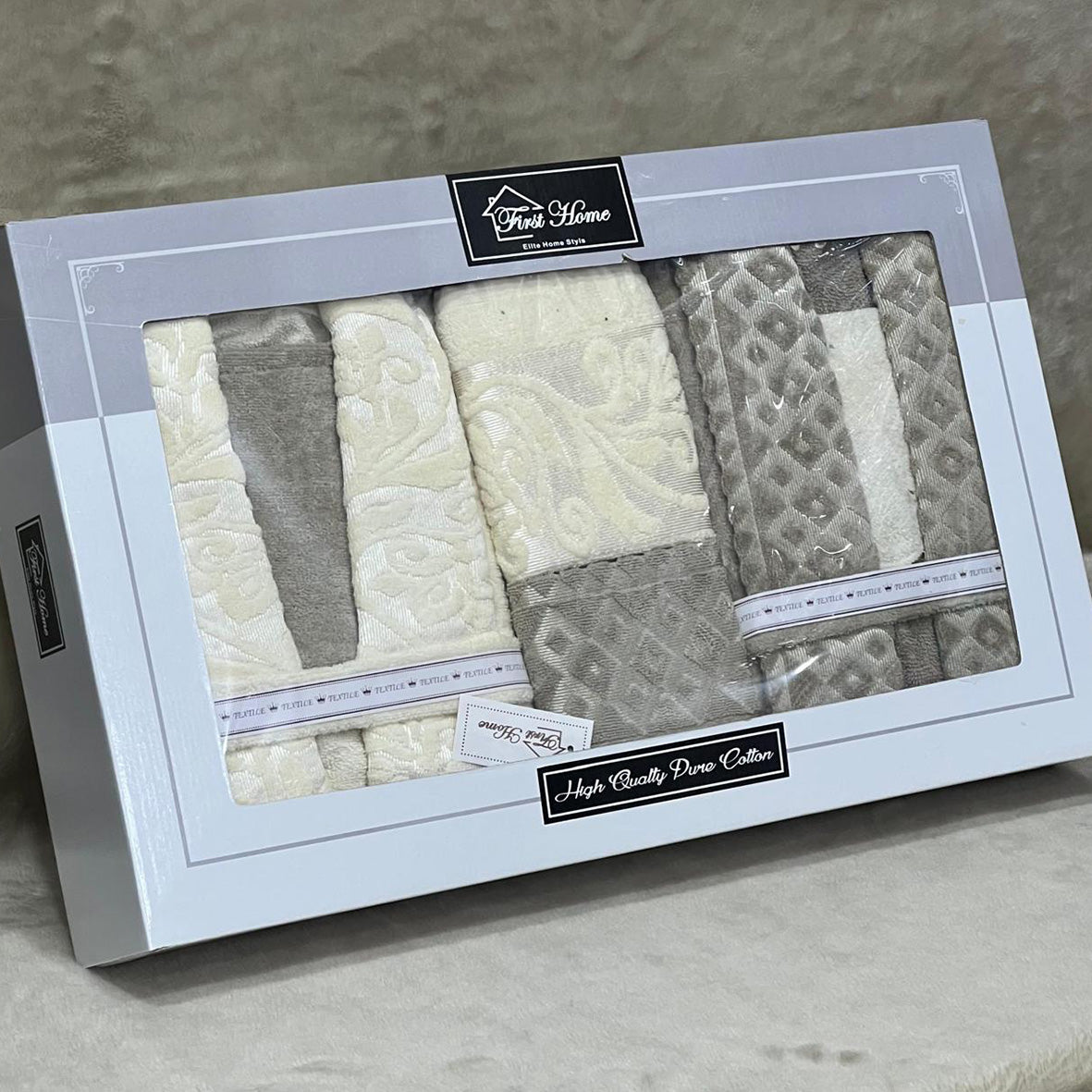 Bathrobe Set 9 Pieces – 100% Cotton