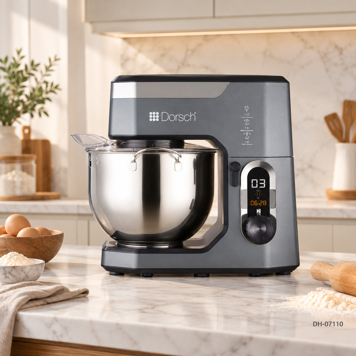 Stand Mixer Dorsch 2000W – 10L Bowl | DH-07110