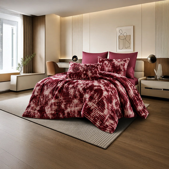Coverlet Mohair Fur Available in King & Single Half | 5 Colors