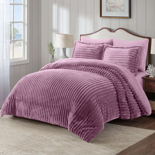 Winter Coverlet Fur – Available in 2 Sizes: King Size (3Pcs) & Single Half (2Pcs) – {14 Colors Available}