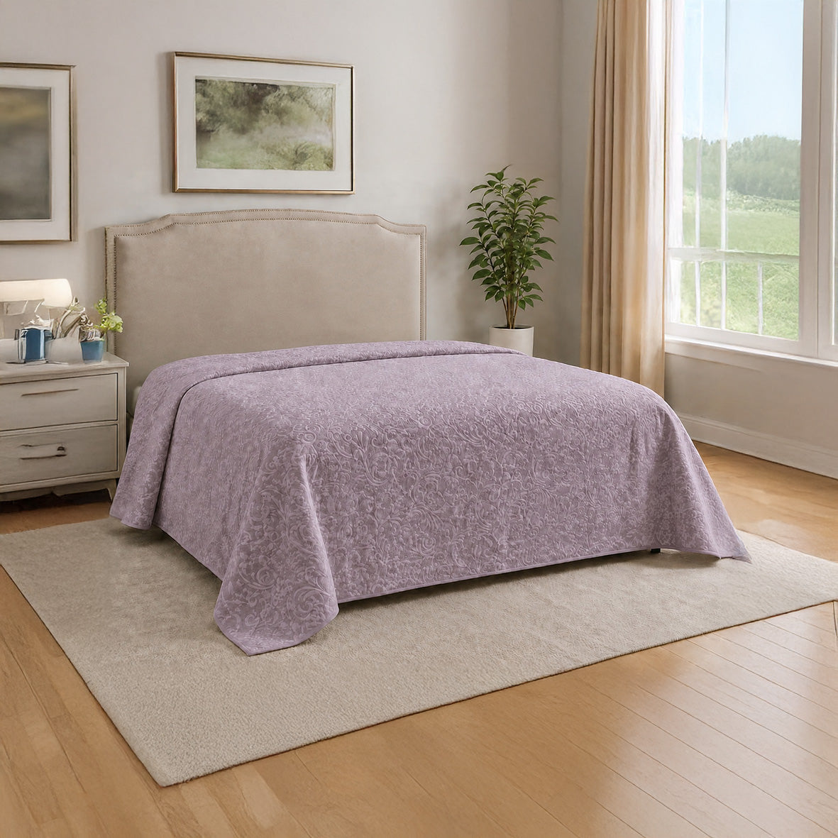 Winter Mohair Blanket – Available in 1 Size: Double Size (1Pc) – {6 colors Available}