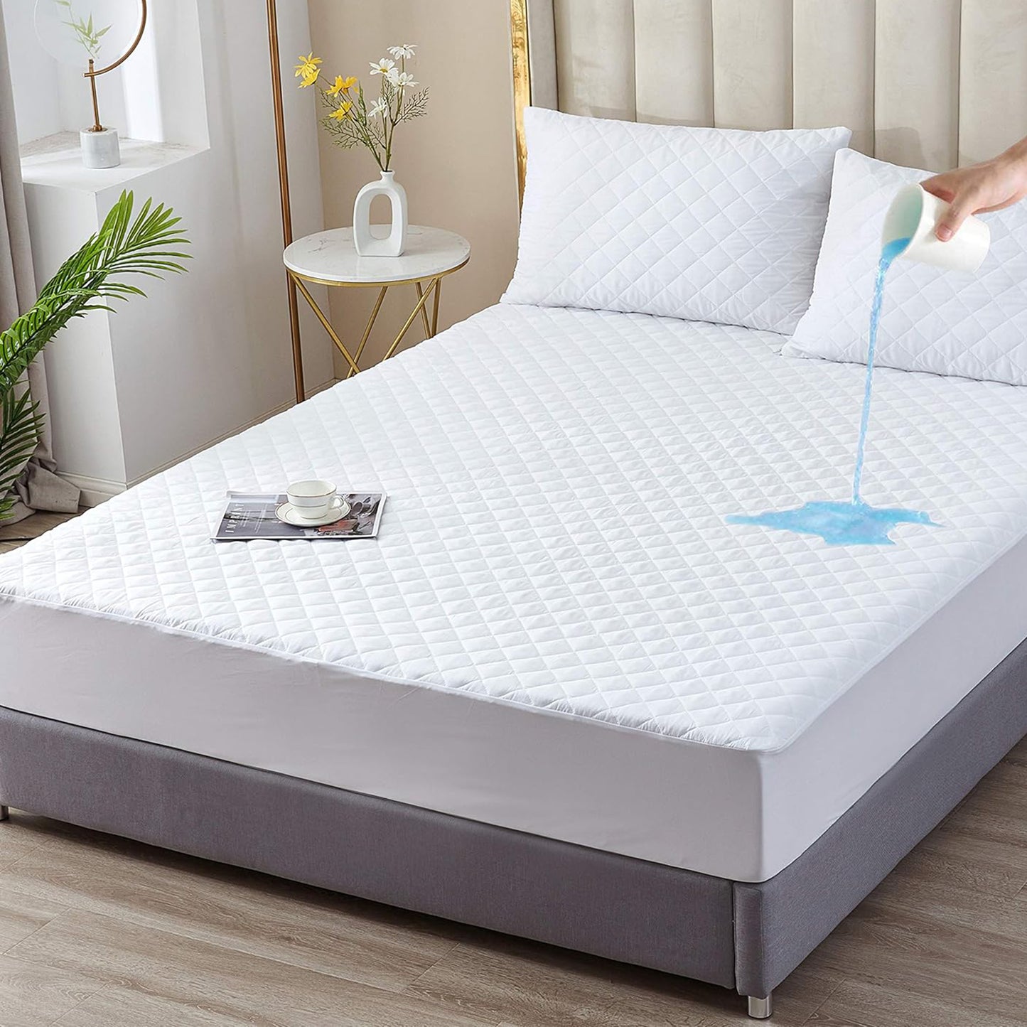 Mattress Protector | Cotton 100% | 5 Sizes | 1 piece