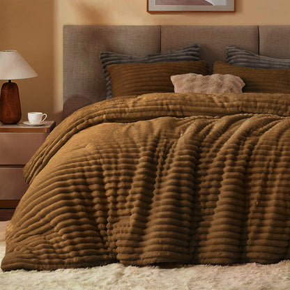 Winter Comforter Set | Mohair Embossed | Soft & Fluffy | Available in 2 Sizes