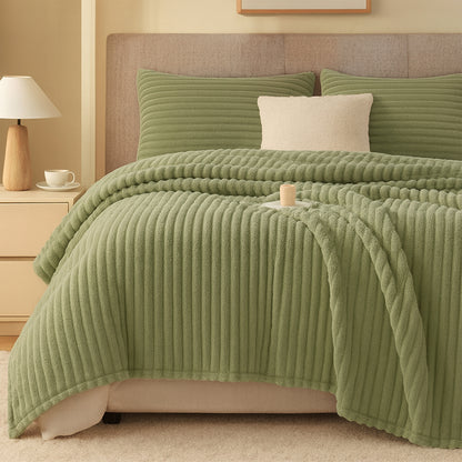 Winter Comforter Set | Mohair Embossed | Soft & Fluffy | Available in 2 Sizes