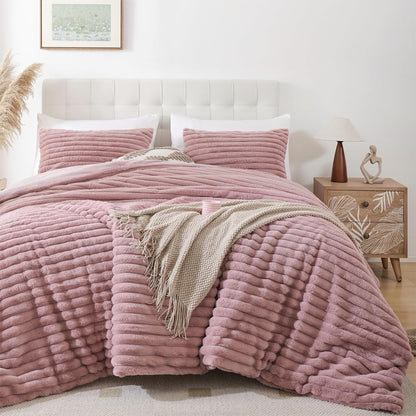 Winter Comforter Set | Mohair Embossed | Soft & Fluffy | Available in 2 Sizes