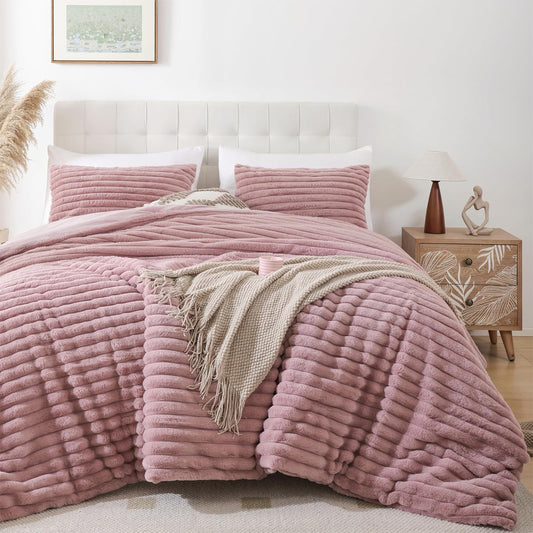 Winter Comforter Set | Mohair Embossed | Soft & Fluffy | Available in 2 Sizes