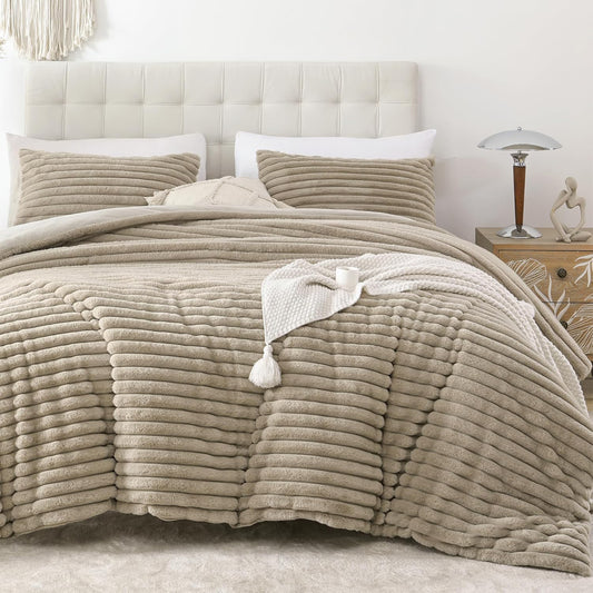 Winter Comforter Set | Mohair Embossed | Soft & Fluffy | Available in 2 Sizes