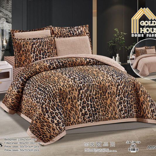 Bedspread | Microfiber | Available in Single half 4 pieces