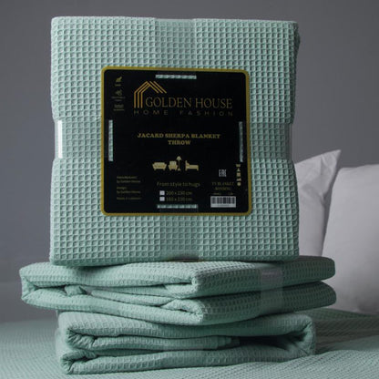 Piqué Bed Cover | Turkish Cotton 100% | Soft & Wash-Safe | Available in 2 Sizes