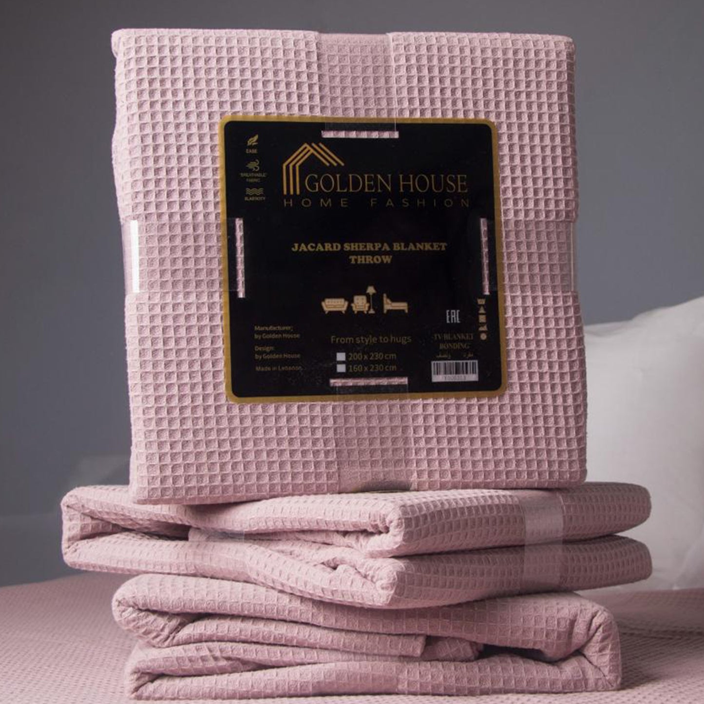 Piqué Bed Cover | Turkish Cotton 100% | Soft & Wash-Safe | Available in 2 Sizes