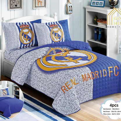 Bedspread | Microfiber | 4 Pieces | Single half 4 pieces