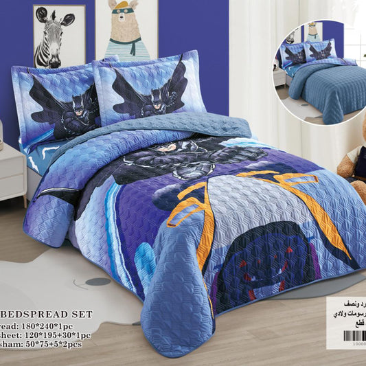 Bedspread | Microfiber | 4 Pieces | Single half 4 pieces