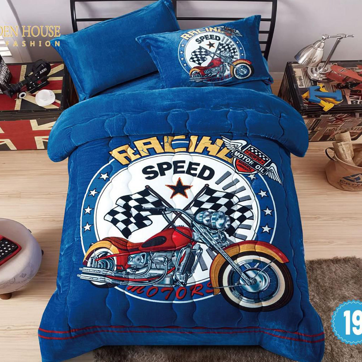 DISNEY Mohair Winter Coverlet – Single Half Size (4 Pieces)