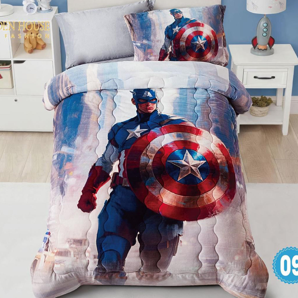 DISNEY Mohair Winter Coverlet – Single Half Size (4 Pieces)