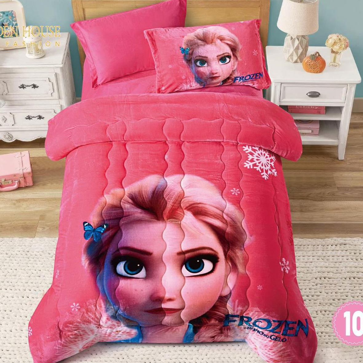 DISNEY Mohair Winter Coverlet – Single Half Size (4 Pieces)