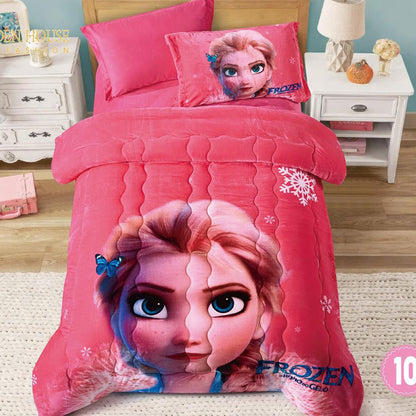 DISNEY Mohair Winter Coverlet – Single Half Size (4 Pieces)