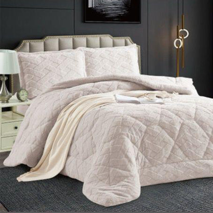 Winter Comforter Set | Mohair Embossed | Soft & Fluffy | Available in 2 Sizes