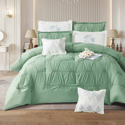 Bridal Comforter Set | Double Size | 8 Pieces | Digital Decor | Luxurious Bedding