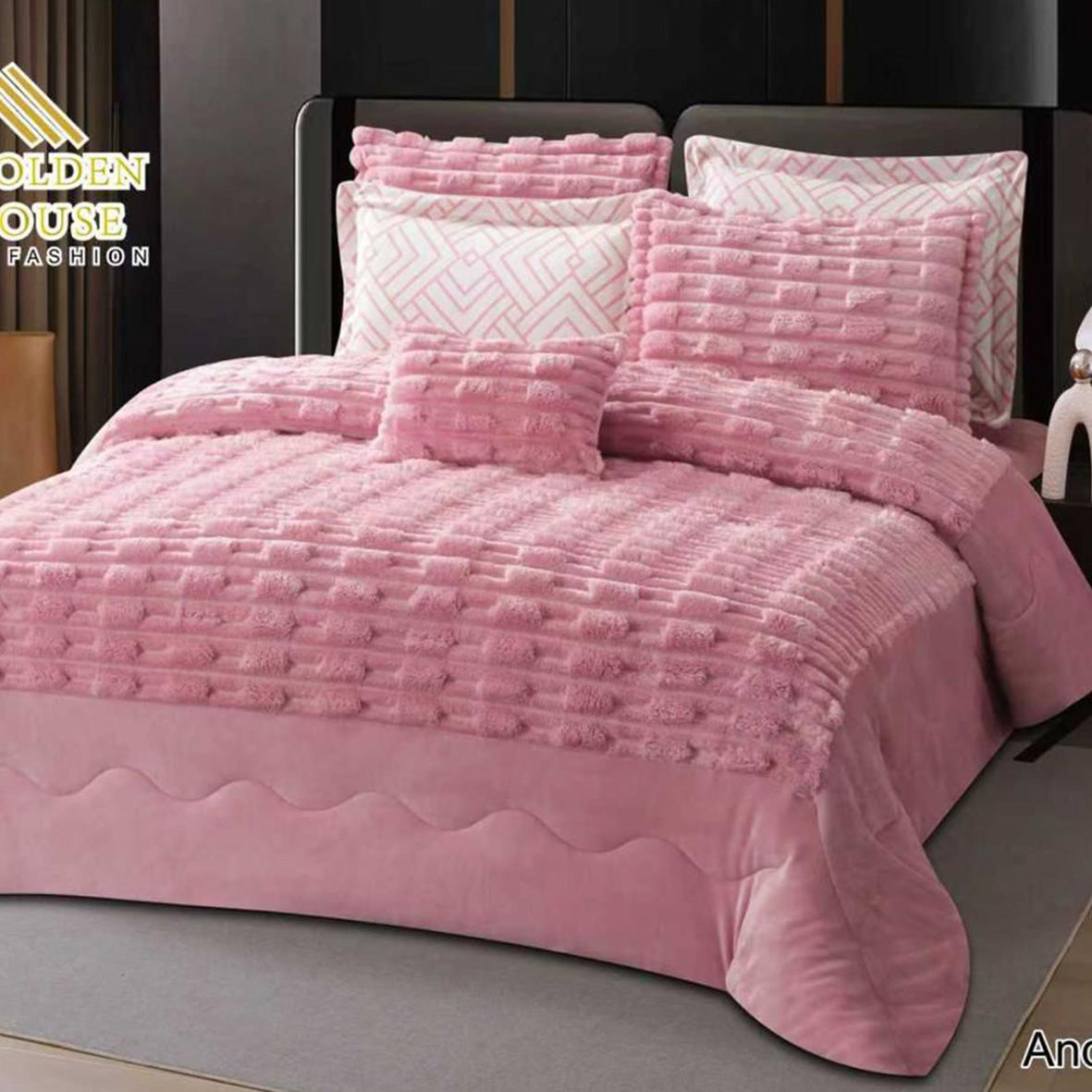 RABBIT Mohair Winter Coverlet – King Size (7 Pieces)