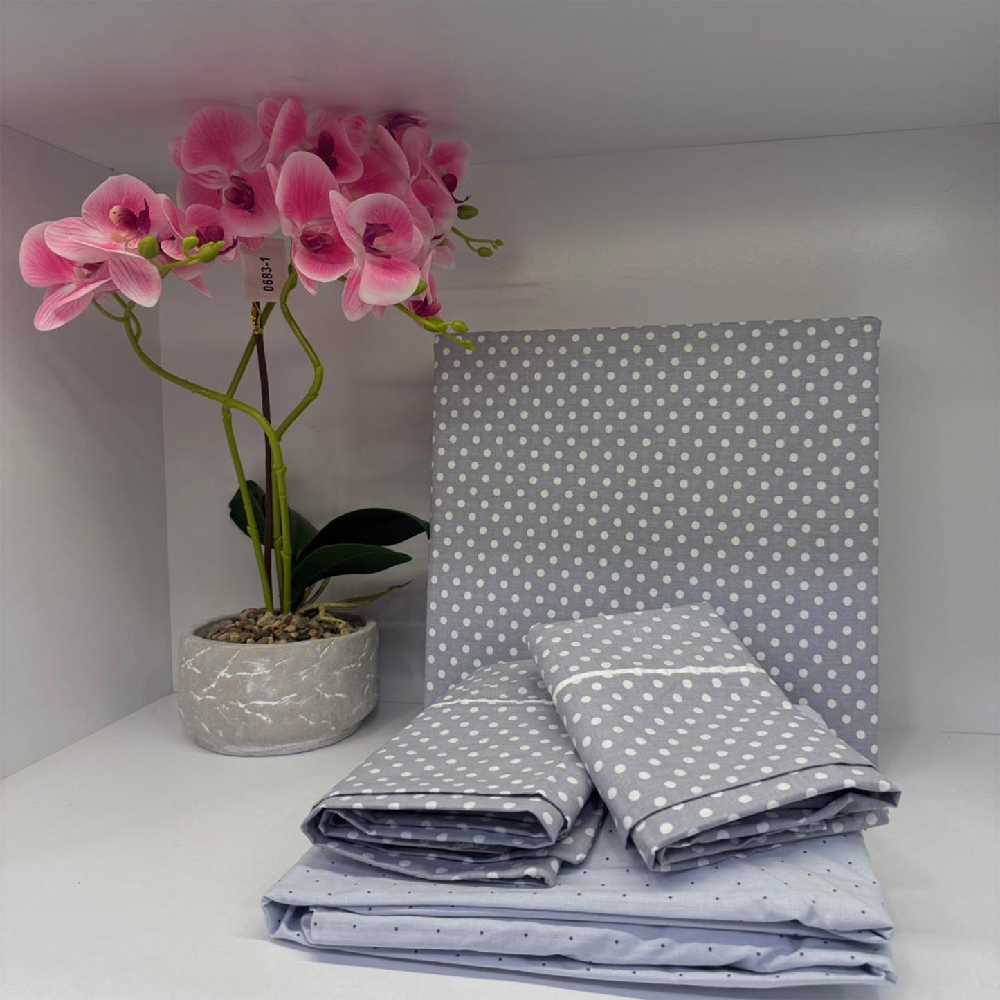 Bed Set | 100% Cotton | Double Size | 4 Pieces | Soft & Breathable