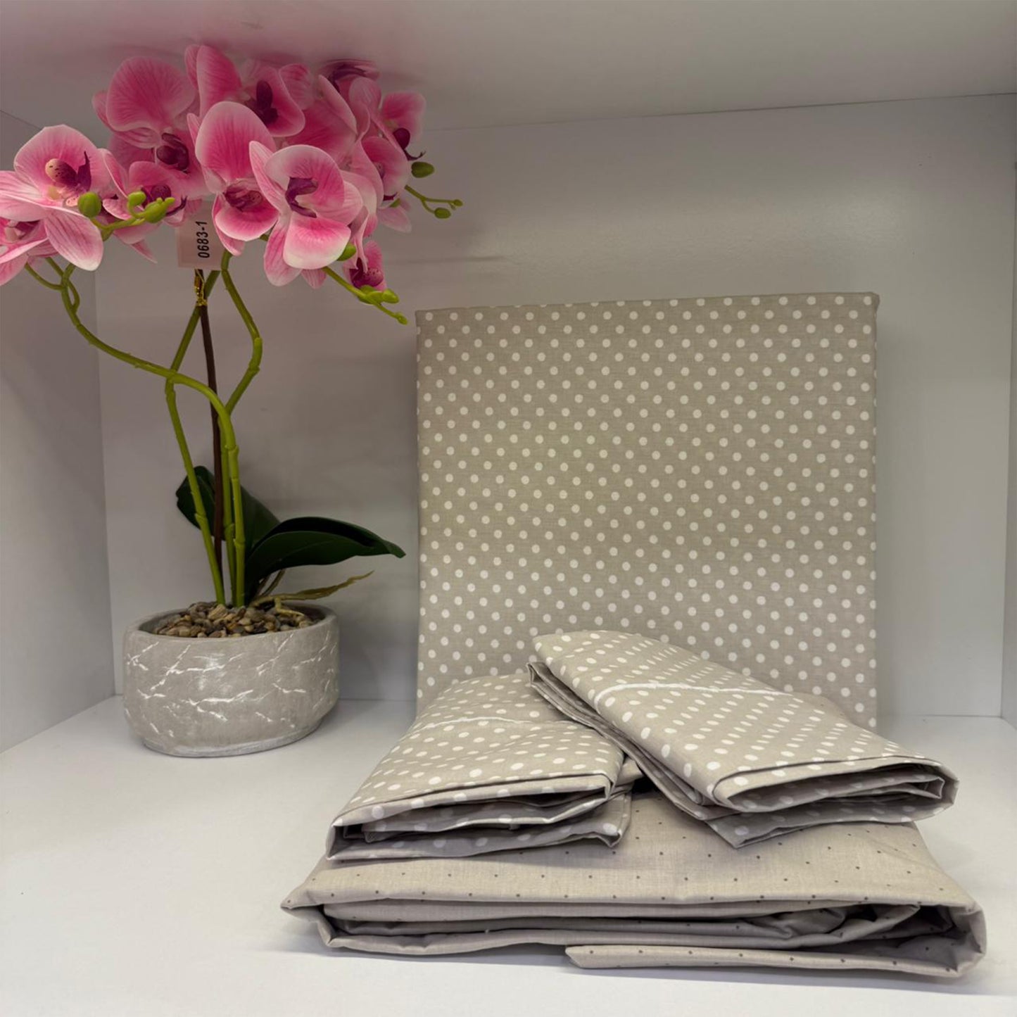 Bed Set | 100% Cotton | Double Size | 4 Pieces | Soft & Breathable