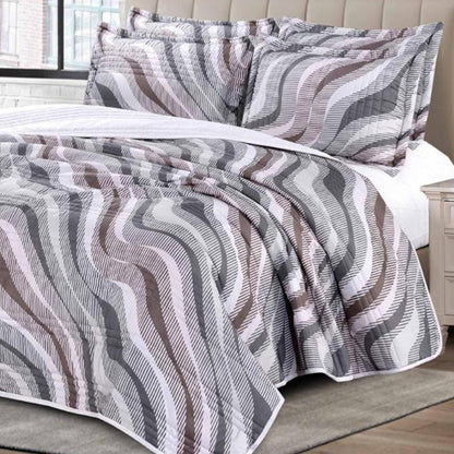 Summer Bed Spread – 100% Cotton Available in King Size (3 Pieces)