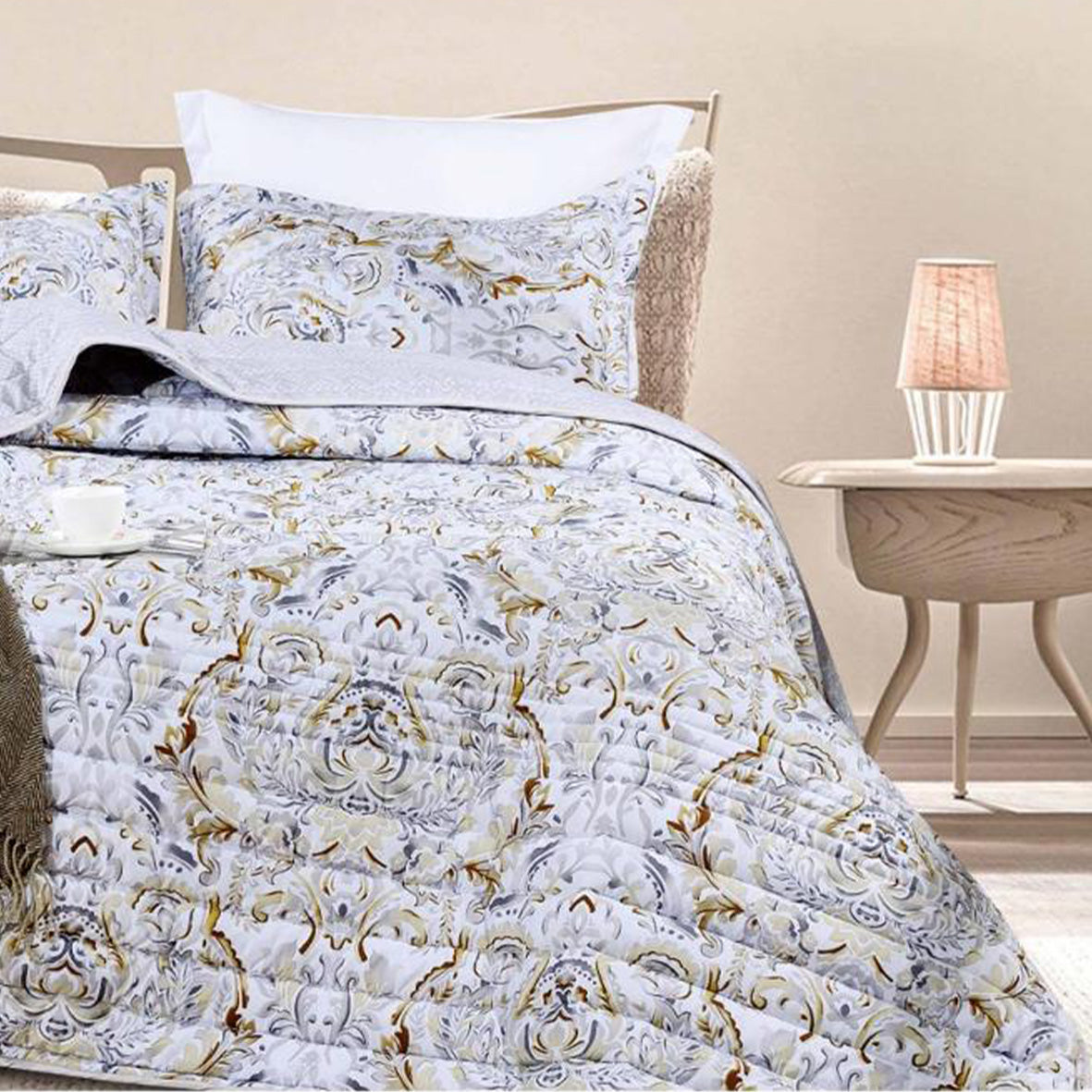 Summer Bed Spread – 100% Cotton Available in King Size (3 Pieces)