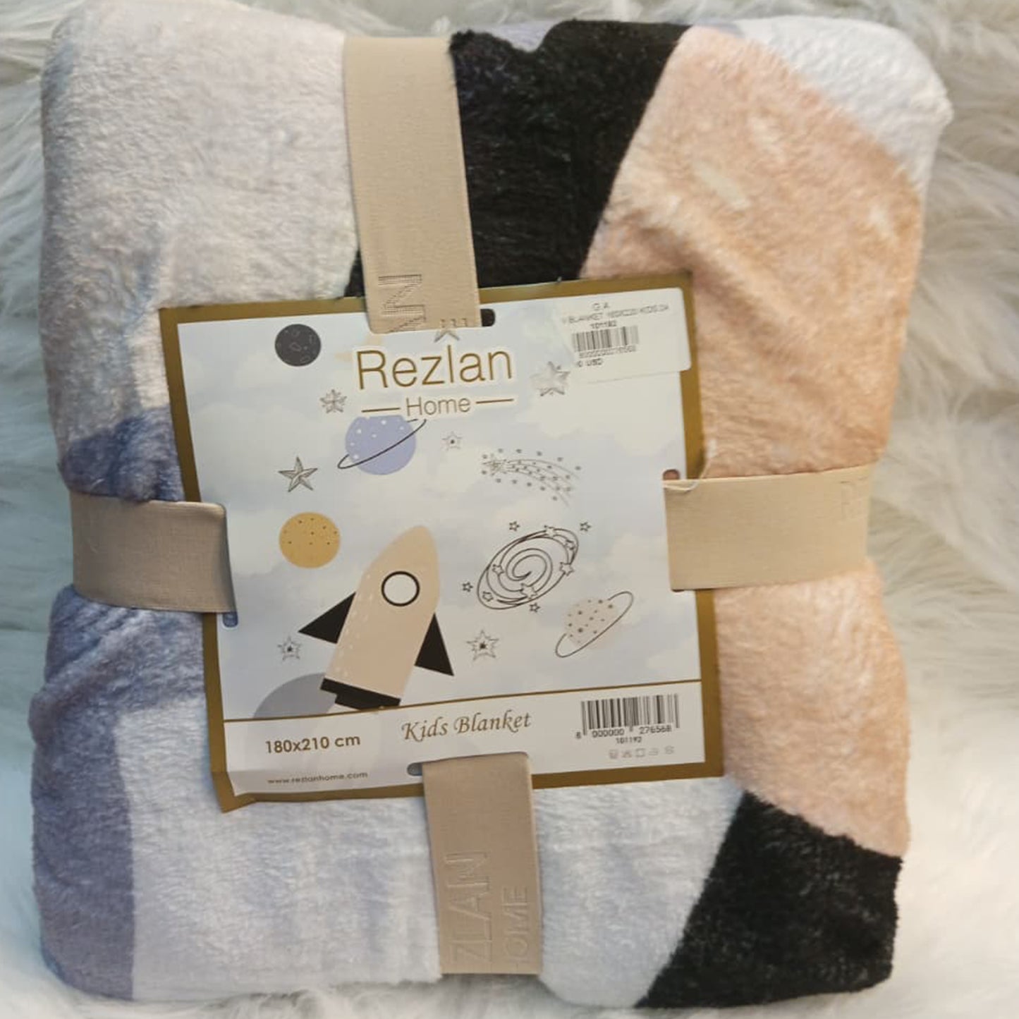 Sherpa Blanket | Kids Design | Single Half Size | 160cm×220cm