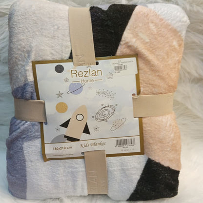 Sherpa Blanket | Kids Design | Single Half Size | 160cm×220cm